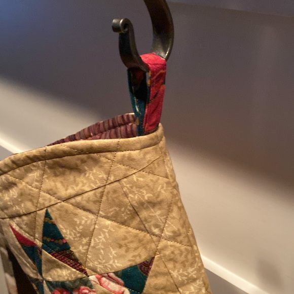 Pair of quilted Christmas stockings - Picture 7 of 9